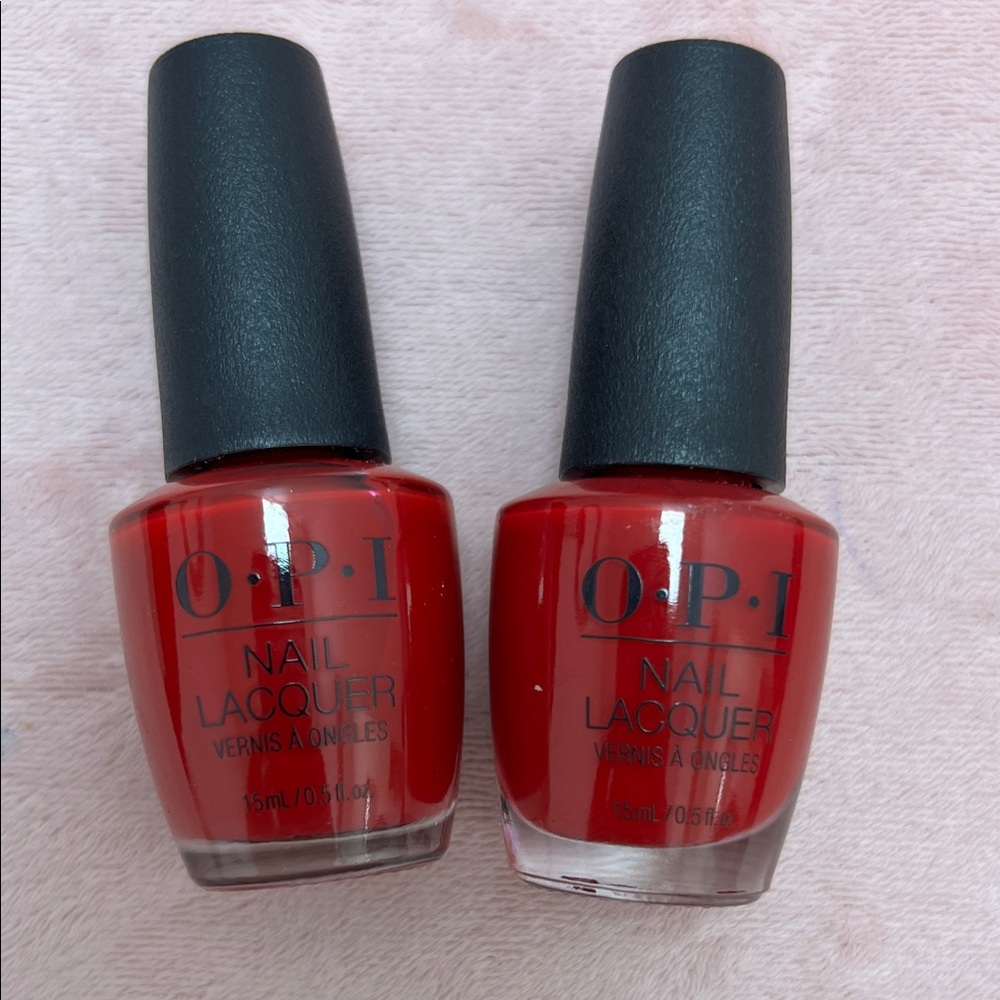 OPI Regular Nail Polish Duo - Big Apple Red